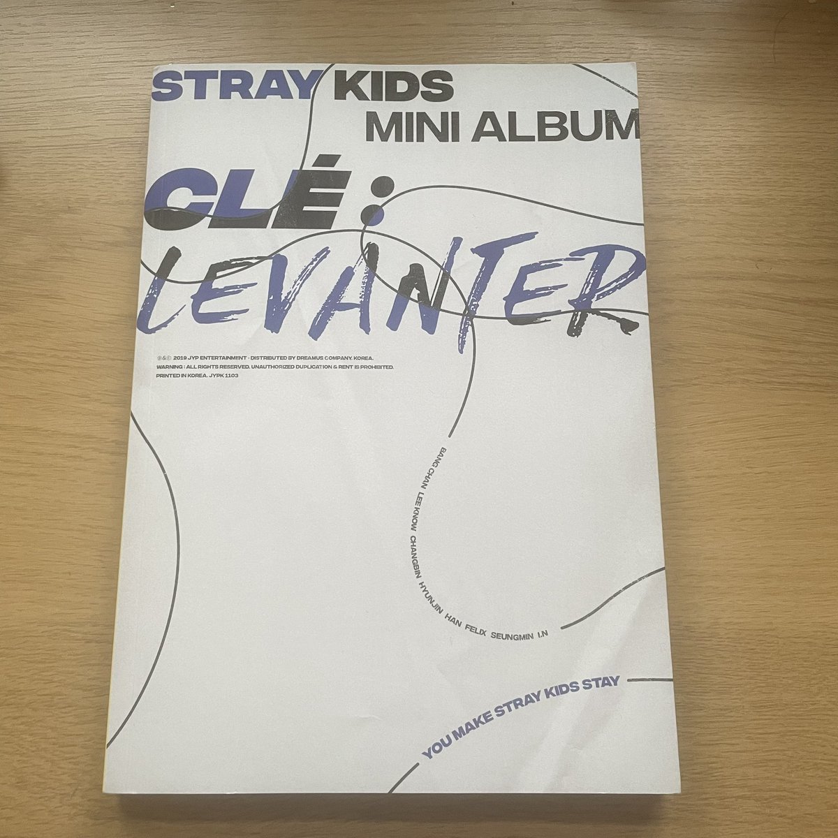 stray kids levanter album (both versions) no pcs - £12 each
