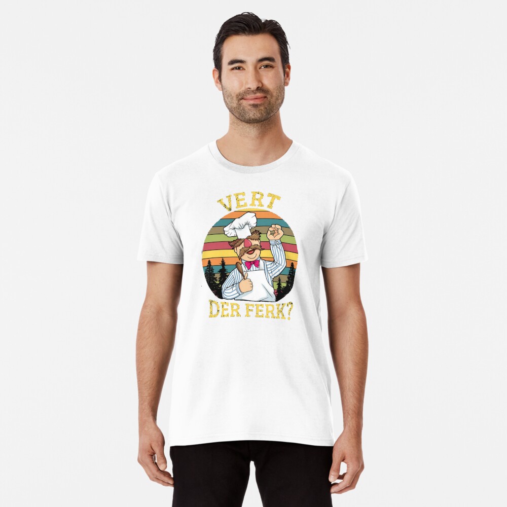 Get cookin' with this t-shirt 'Vert Der Ferk' funny Swedish Chef! 🍴👨‍🍳 #foodie #fashion #activewear
Get yours 👉propertee.space/vert-der-ferk-…