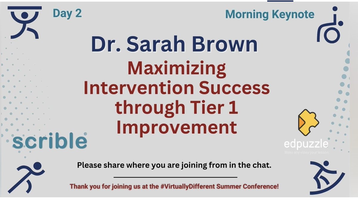 mrhartgis's tweet image. Day 2 @KeepINLearning #VirtuallyDifferent SummerConf is underway. #DrSarahBrown enlightened us on #MTSS structure/instruction. After 20 yrs, she now sees the MTSS pyramid not as representation of students, but rather the resources available @ a school. Attendance+Routine matter.