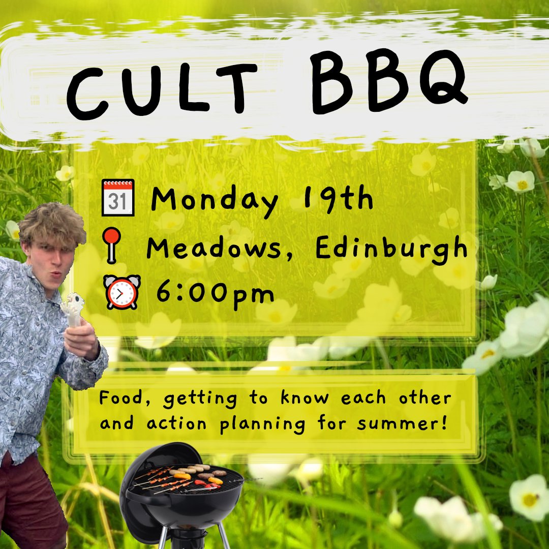 thefilmcult's tweet photo. - Orientation for new members 👋
- Getting to know each other 😎
- Workshops on group culture, and consensus decision making 🔨
- Summer action planning📅
- Group proposals 💡
- Eating good (vegan friendly) 🔥 https://t.co/OxP1KOwGZH