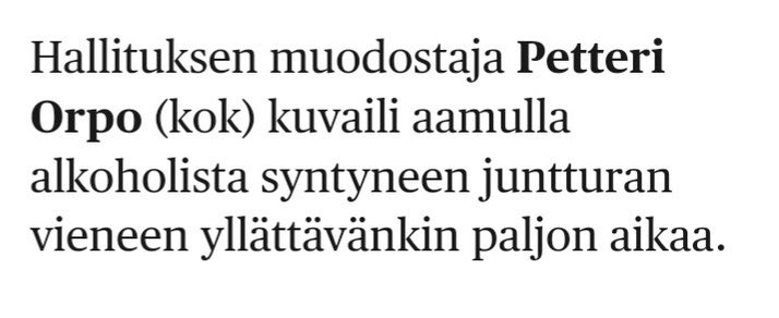 Maaninkavaara's tweet photo. nyt on #hallitustunnustelut puheenjohtajat
@PetteriOrpo @anna_maja @SariEssayah @ir_rkp
ottaneet uuden sanan #junttura käyttöön
aiemman #kankkunen, #kanuuna, #darra, #rapula ja #dagenefter https://t.co/UlzSFdQ5zi