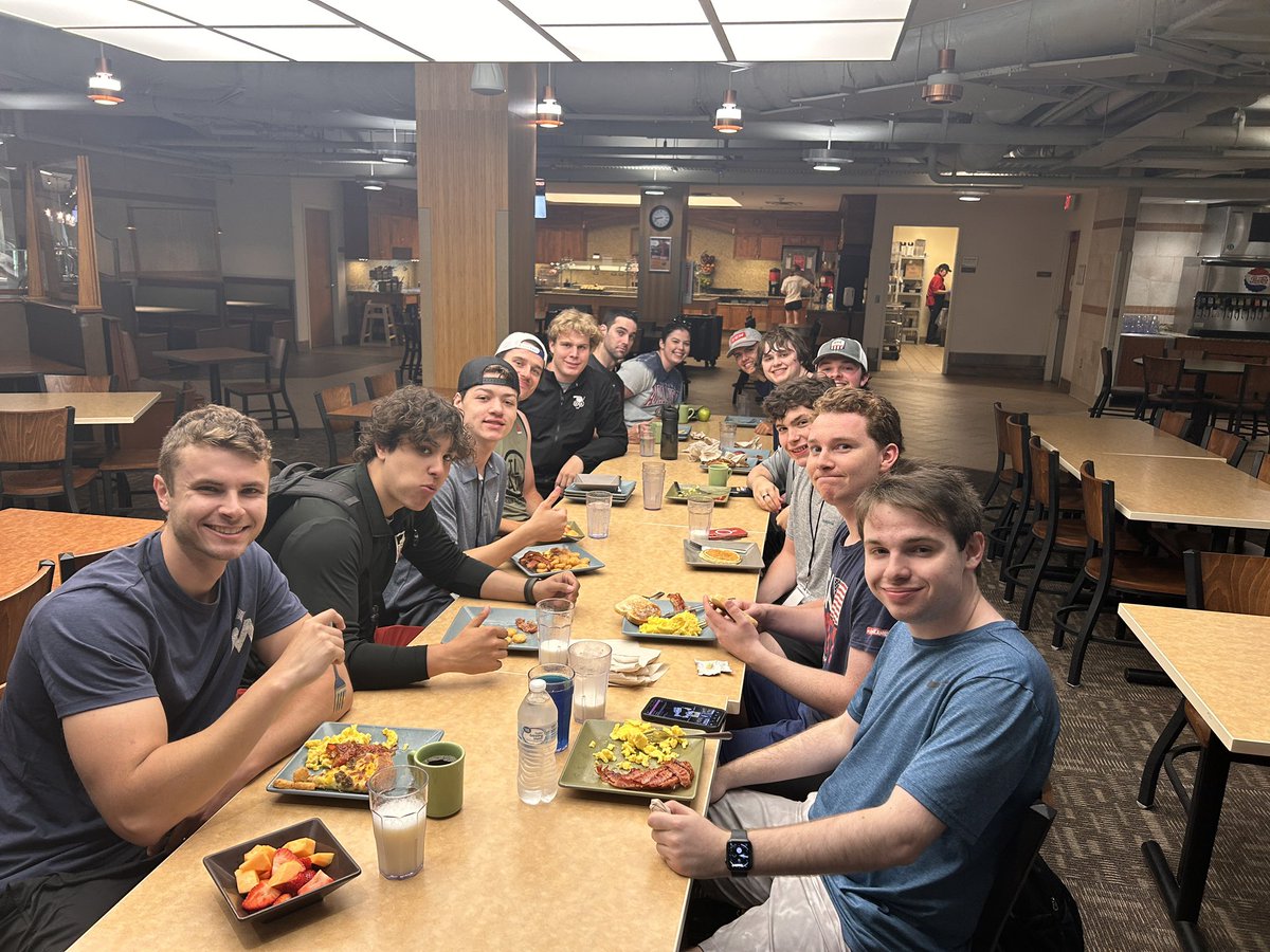 Fueling up for a busy day. #teambreakfast #family #cdofficiatingexperience #refereedevelopment