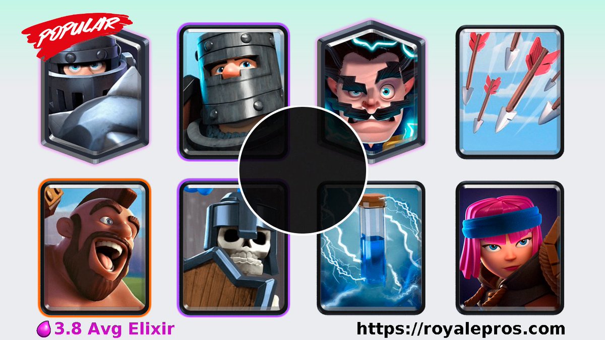 .<a href="/CycleMasterCR/">Cycle❤️SW</a> has won grand challenge on 14/06/2023 21:47:31 SGT [Mega Knight,Dark Prince,Electro Wizard,Arrows,Hog Rider,Guards,Zap,Firecracker]

Deck: link.clashroyale.com/deck/en?deck=2…

GC Logs: royalepros.com/viewprofile/8P…