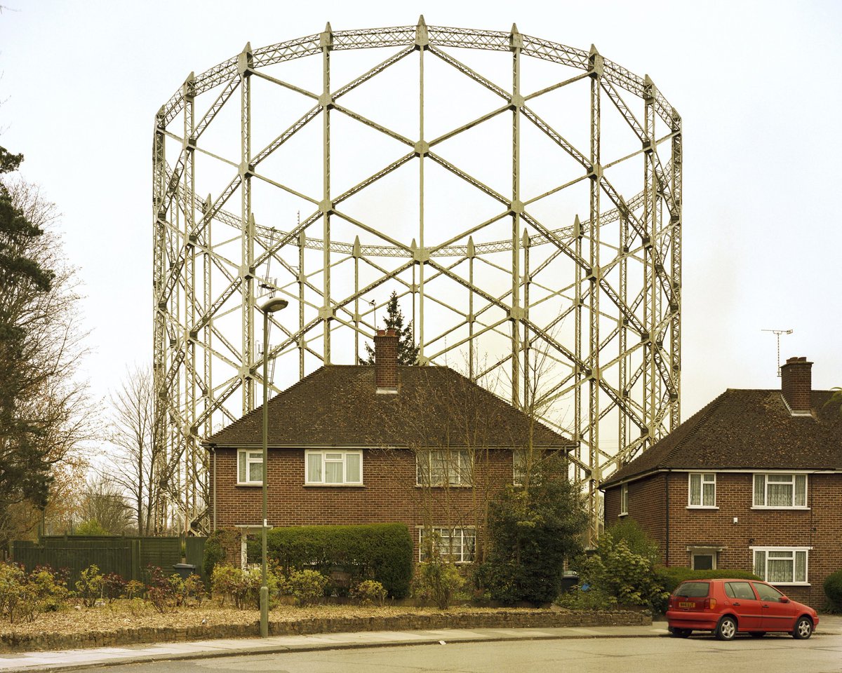 Private view tomorrow! OFF-grid is an exhibition of photographs of Britain’s disappearing gasholders by Richard Chivers. Opening 6pm–9pm at Gareth Gardner Gallery, 50 Resolution Way, SE8 4AL. Part of @LFArchitecture 2023.