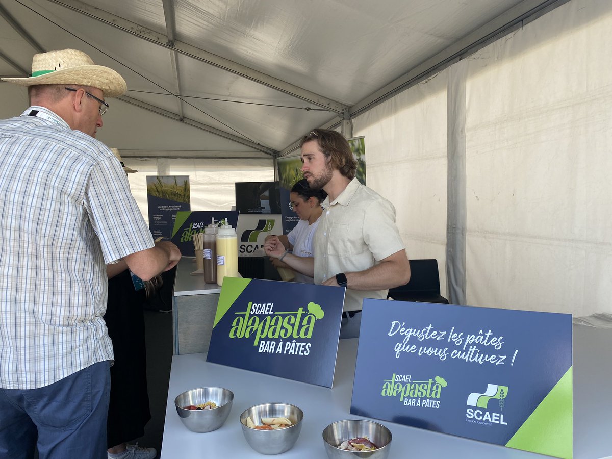 Les #Culturales2023, le rendez-vous des grandes cultures organisé par <a href="/Arvalisofficiel/">ARVALIS</a>, bat son plein  à Congerville-Thionville ! 🌾

La coopérative SCAEL est présente pour échanger avec vous et partager un moment convivial 🍻🤝🏼 

#agriculture #Innovations 

@DBouttet
