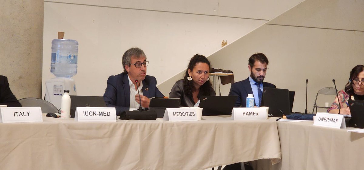 In the Mediterranean Commission for Sustainable Development I expressed the necessity of counting with local authorities if we want to succeed in the implementation of the #BarcelonaConvention protocols to protect water, air, biodiversity of our sea.#MCSD2023 multilevel is 🗝️