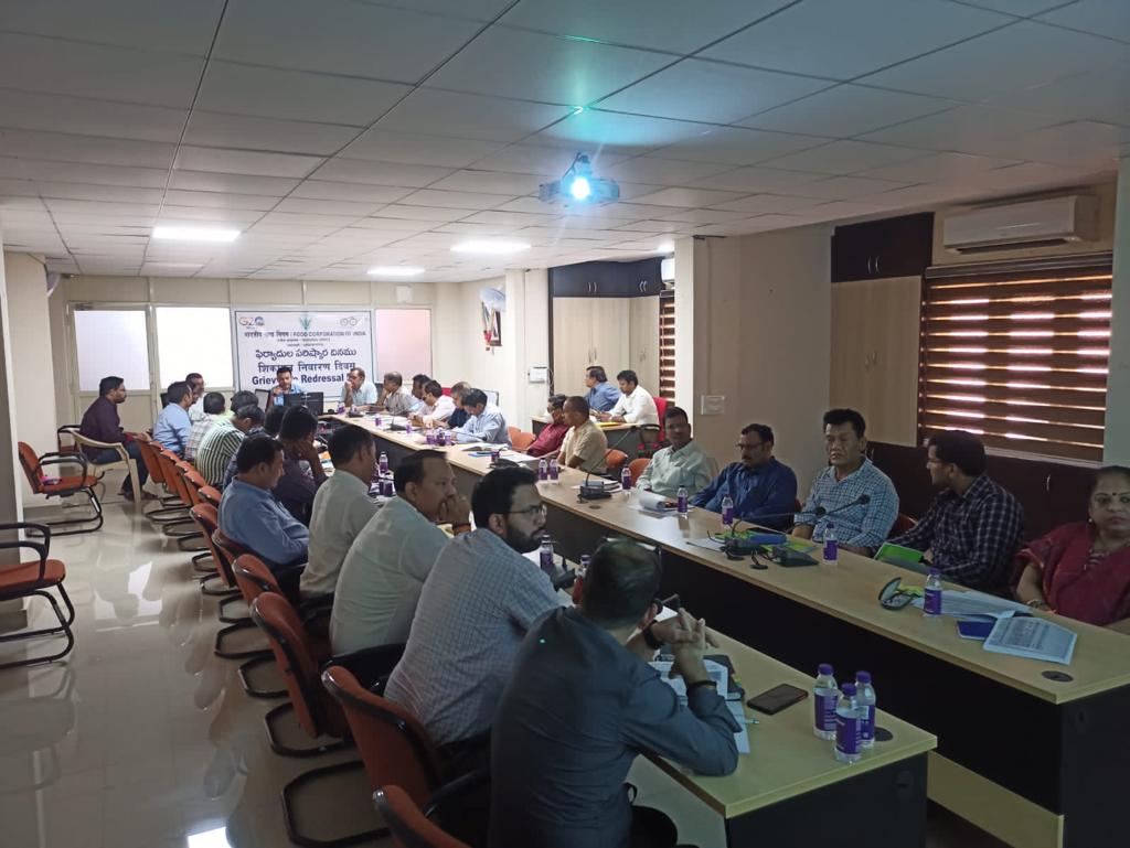 In RO, Amaravati, Grievances day is observed for all the stake holders on 14.06.2023.