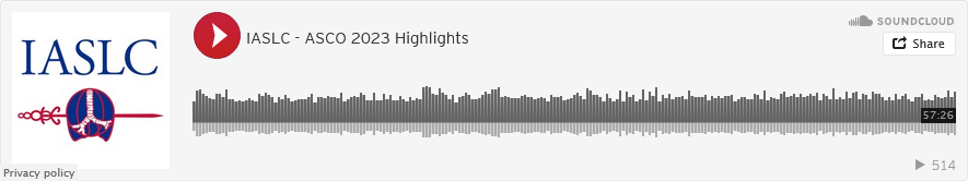 Get all the highlights from the recent @ASCO meeting on the podcast #LungCancerConsidered with @StephenVLiu and @NarjustFlorezMD

iaslc.org/iaslc-news/lun…