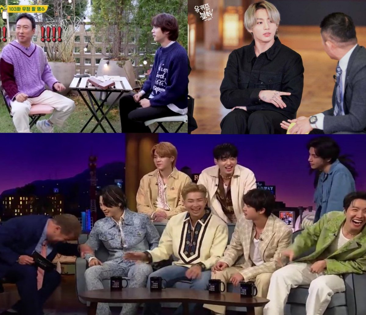 mhereonlyforbts's tweet photo. The way bts ended them on national tv in the most polite way like iconic https://t.co/2f96EW7D31