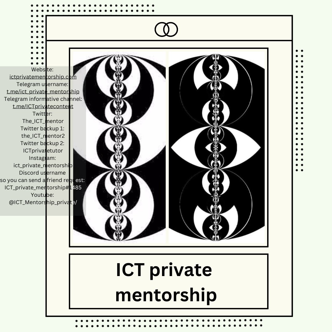 We have shared a lot of teasers and information about the ICT private mentorship in the past few weeks and months. In this general thread, you will be able to easily find everything we have shared so far, what we offer to the ICT community, and how to contact us.

A thread 🧵