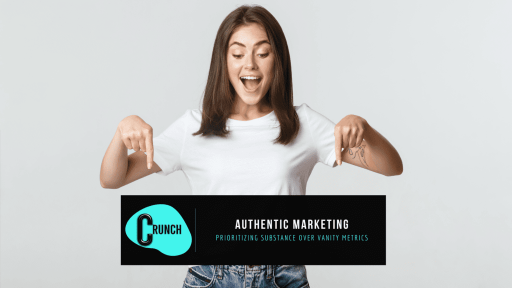 It's time to bid farewell to the allure of vanity metrics and refocus on what truly matters in our marketing and advertising endeavors. 🚀

bit.ly/3qAkGos

#ShiftYourFocus #AuthenticMarketing #MeaningfulImpact #smallbusinessmarketing #crunchfource