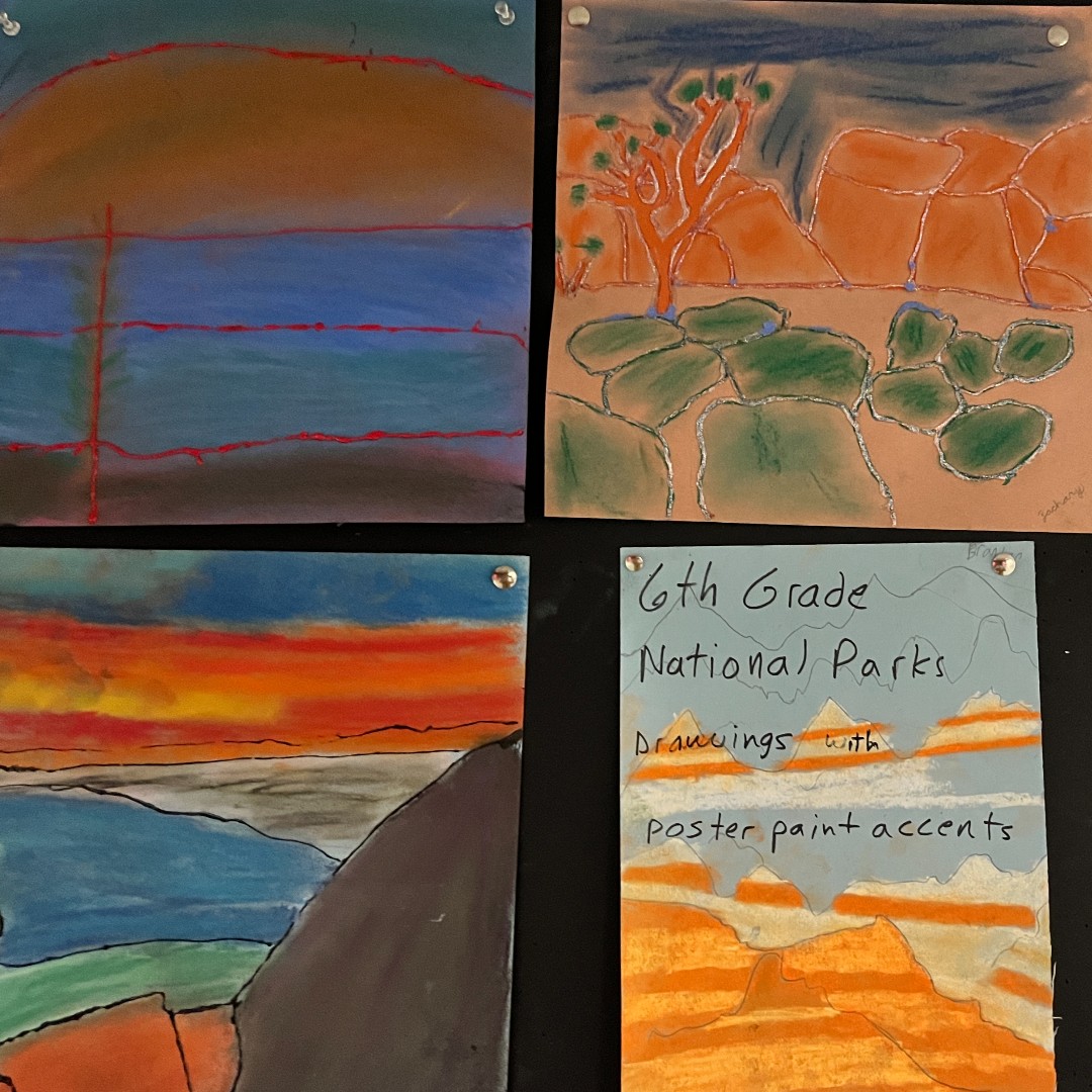 PellaChristian's tweet image. National parks are beautiful places to enjoy God's creation and all recent 4th graders and their families can receive free admission.  Learn more at everykidoutdoors.gov and explore God's grand creation this summer!
#CreationEnjoyers #6thgradeart #NationalParks