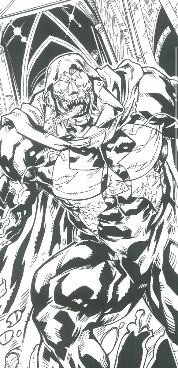 thinkerdoom's tweet photo. Venomized Doctor Doom by @Farid_KrK https://t.co/fjI7kLmc3R