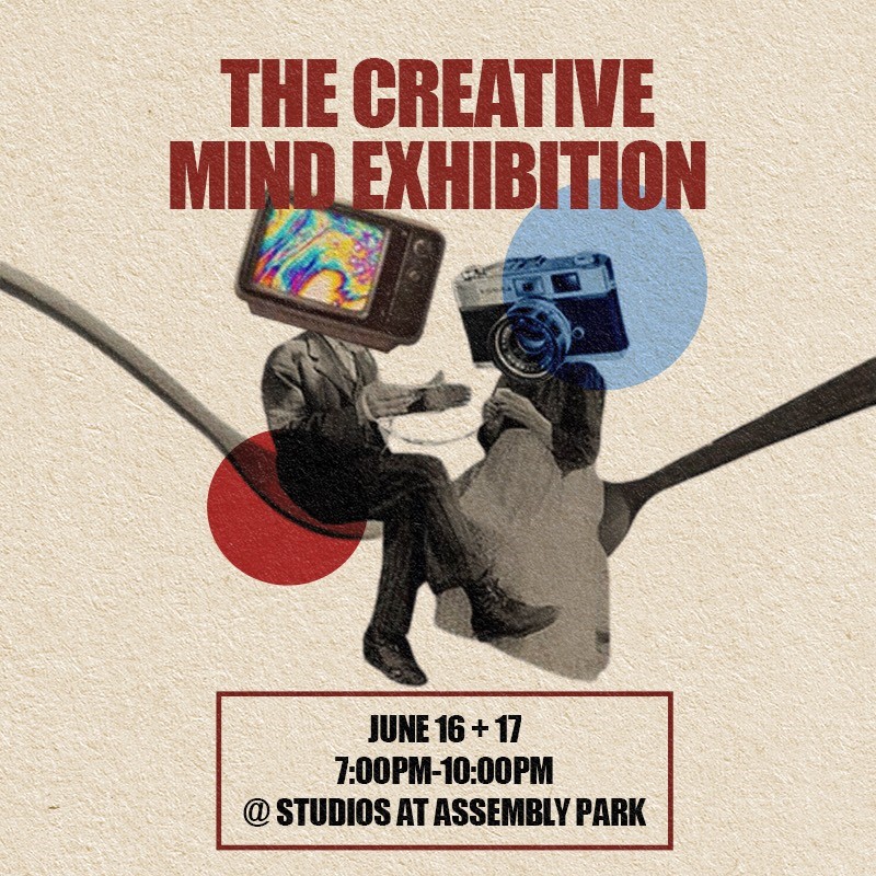 The Creative Mind Art Exhibition is taking place at Assembly Park this weekend. 

For tickets and more information please visit eventbrite.ca/.../the-creati…...

#thecreativemindexhibition #AssemblyParkVMC #UrbanDevelopment #UrbanPlanning #CommercialDevelopment #QuadReal #Menkes
