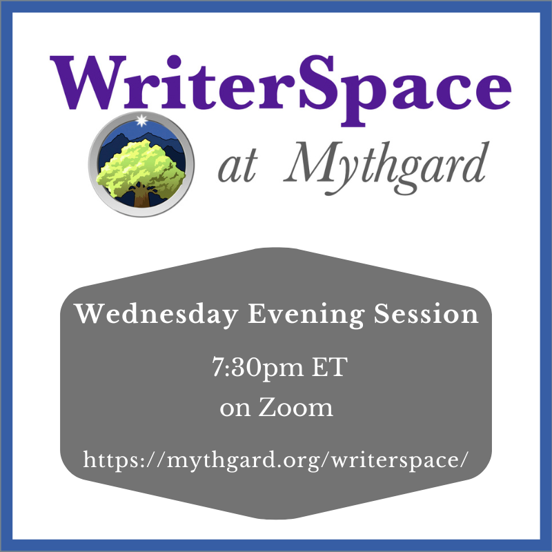 mythgardian's tweet photo. Wednesday WriterSpace, evenings at 7:30pmET!
Bring along any project that needs your attention - homework, a book, grading, knitting.
Join Sparrow for the next session of WriterSpace:
https://t.co/yoz9663T0Y
#WriterSpace #booktwt #writingtwt https://t.co/khISJkbvEg