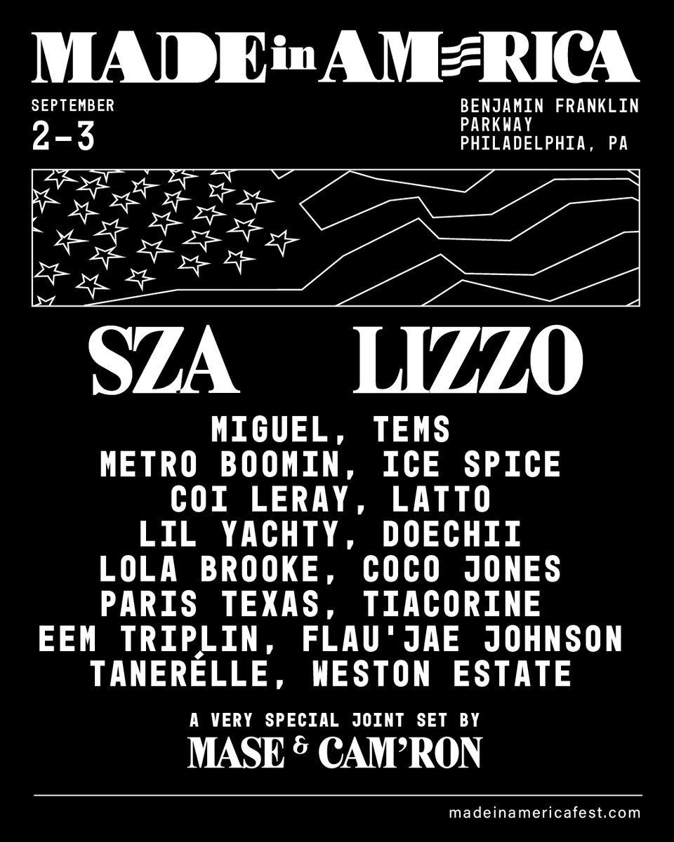 Made In America 2023 lineup