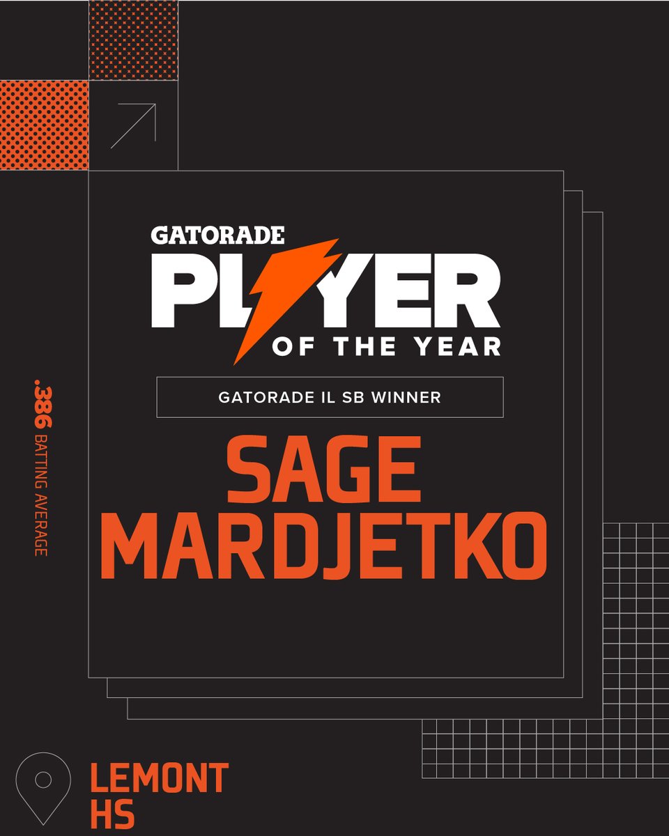 🏅🥎 Congratulations to Lemont's Sage Mardjetko on being named the @Gatorade Softball Player of the Year in Illinois for the 2023 season!

🏆🏆 Sage pitched Lemont to back-to-back #IHSA 3A state titles in '22/'23.

⚡️#GatoradePOY Winners➡️ihsa.org/IHSA-State/IHS…

📸 @vipisphoto