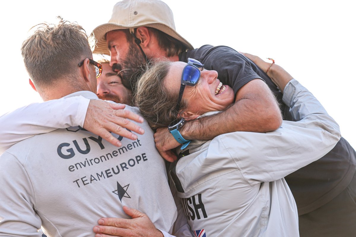 GUYOTenvironnem's tweet photo. Victoire hier de GUYOT environnement - Team Europe lors des Inport Race à La Haye 🔥 Bravo à toute l'équipe ! 👏👏 
#theoceanrace #imoca https://t.co/JRtXXdkGaG