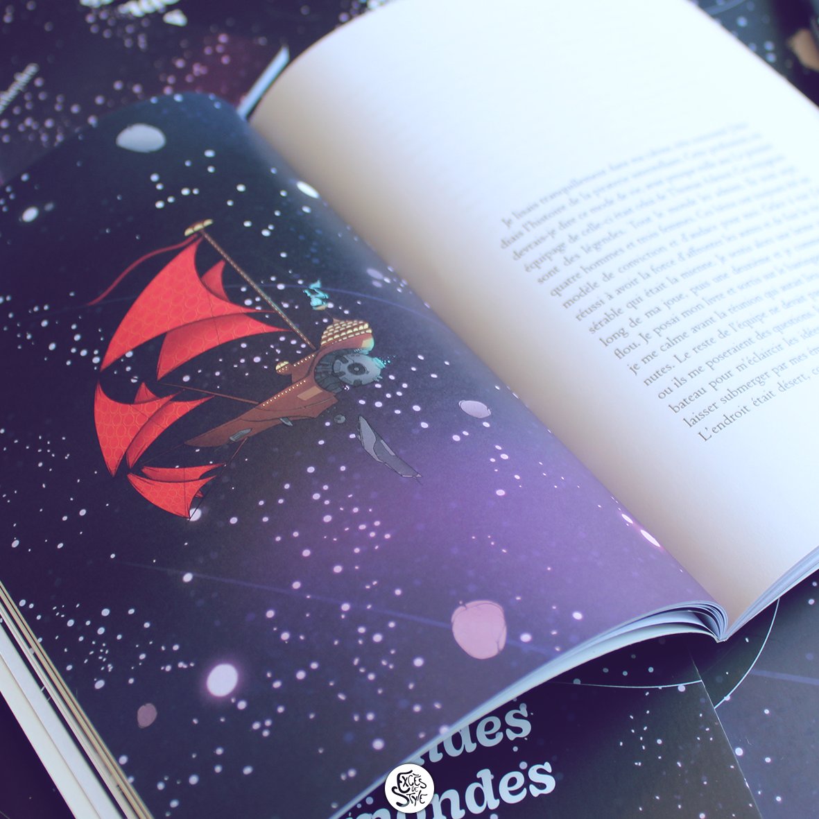 excesdestyle's tweet photo. J'ai le plaisir de vous présenter un livre illustré qui vous transportera au-delà des nuages et des étoiles, dans les mondes célestes les plus enchanteurs. J'ai eu le privilège de donner vie à sept textes captivants pour ce concours d'écriture proposé par l'@NeversAgglo https://t.co/y8QTDrgJiB