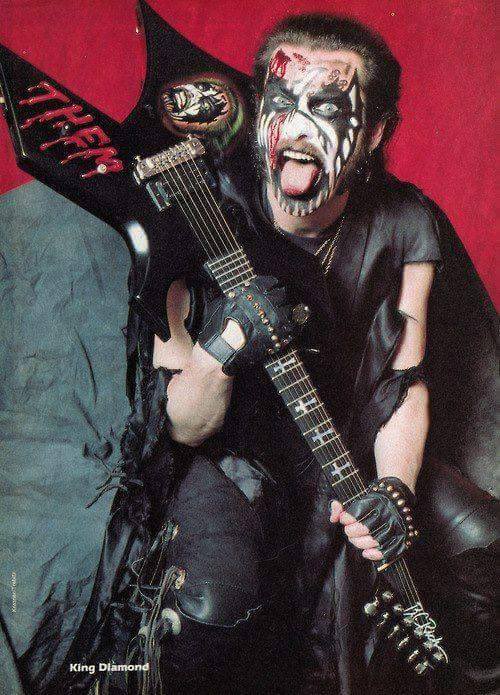 Happy Birthday to King Diamond. Born in Copenhagen, Denmark in 1956.  