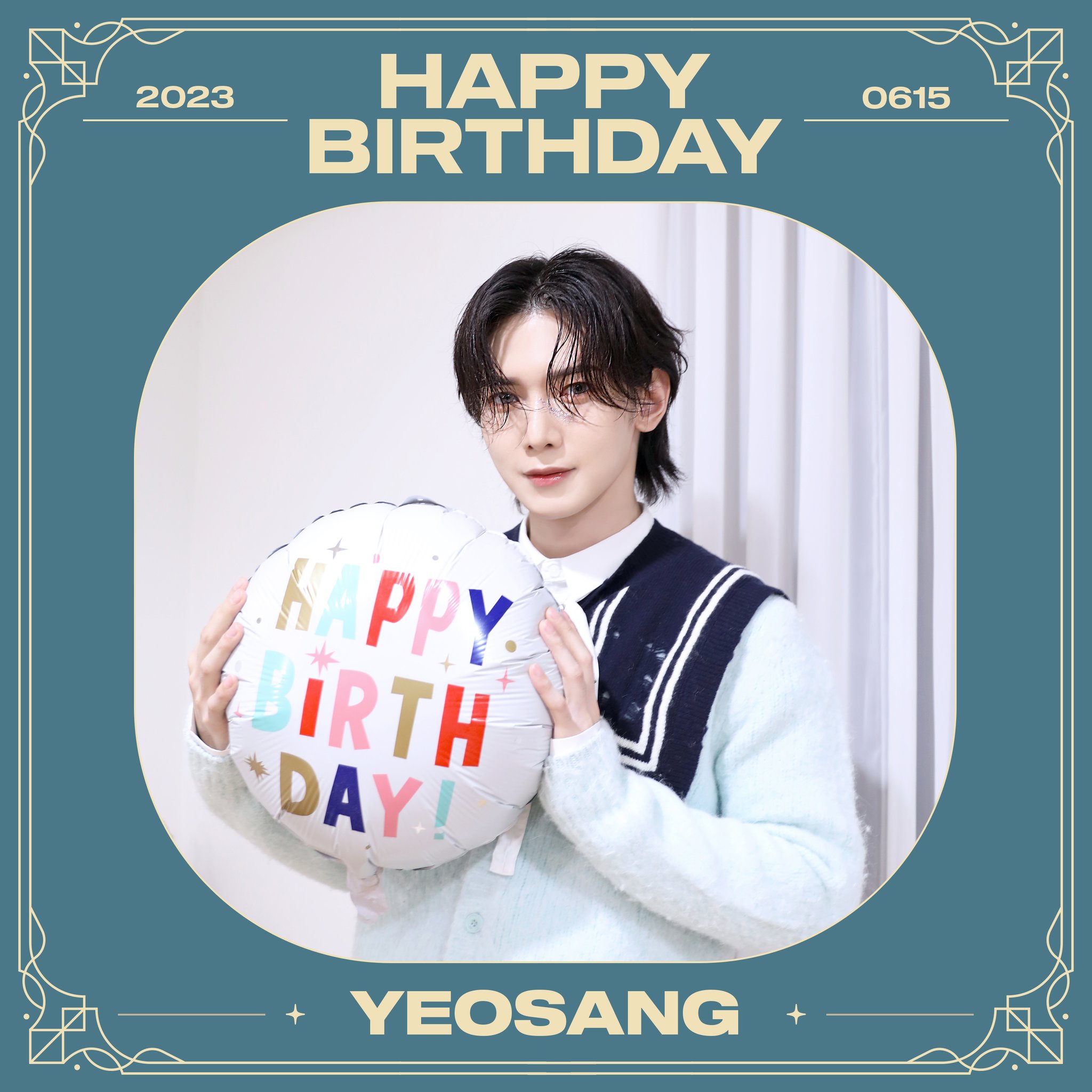 [新品未使用]ATEEZ Yeo Sang 2023バースデーキット ATEEZ YEOSANG Happy Birthday HBD Merch - Holiday Package