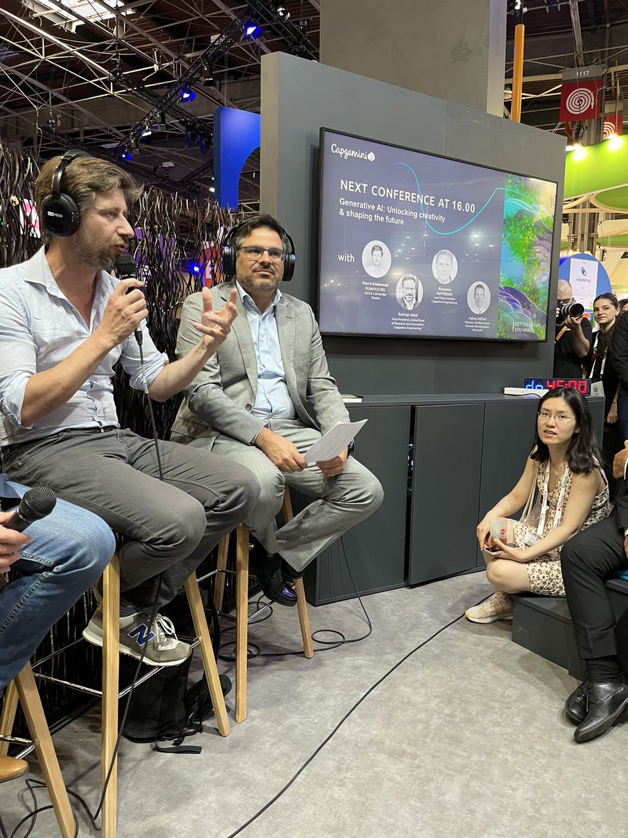 Viva Tech Cap Gemini conférences on IA