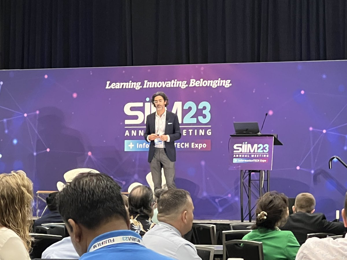 BrdKhsrv's tweet image. Great #SIIM23 keynote by @oziadias on the importance of #unstructured data hidden in medical images, also how #OpenScience can help with validation.

&quot;Let’s explore the potential of emerging technologies to revolutionize our world in ways we have yet to imagine.&quot; 

@SIIM_Tweets