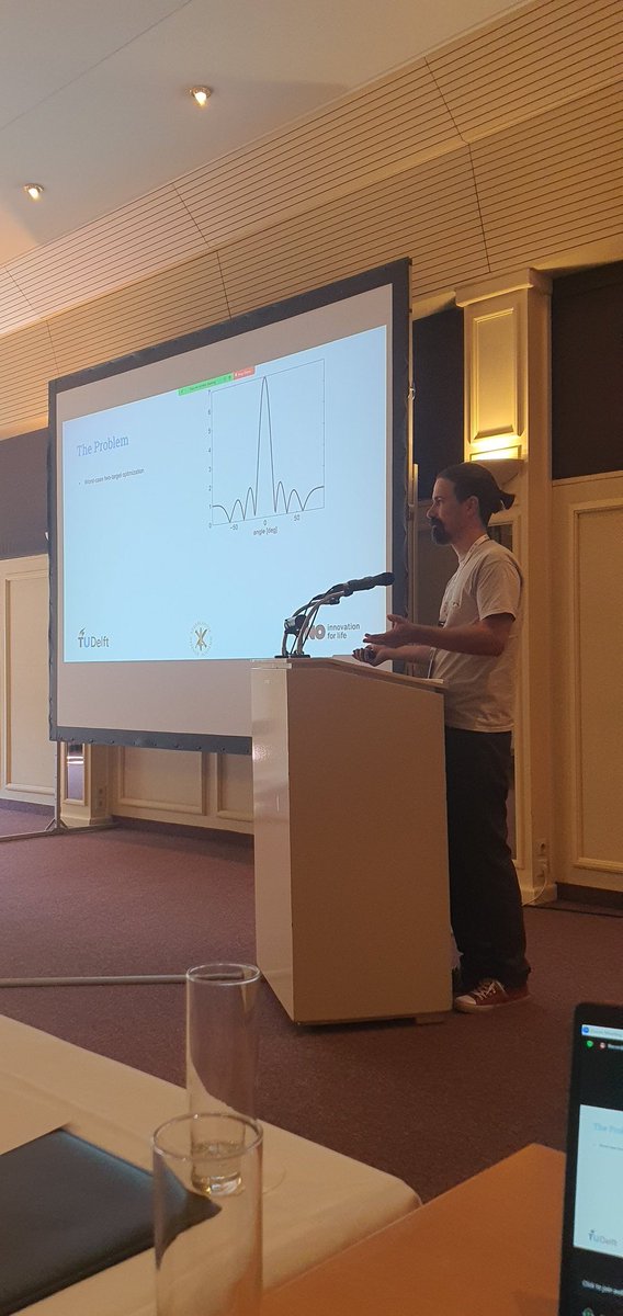 ISCompSensing's tweet image. Costas Kokke is presenting his work in the last session of #ISCS23