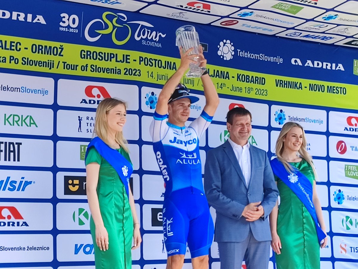 Prva etapa <a href="/TourOfSlovenia/">Tour of Slovenia</a> je pod streho! Spet najhitrejši v Rogaški Slatini <a href="/GroenewegenD/">Dylan Groenewegen</a>! #fightforgreen