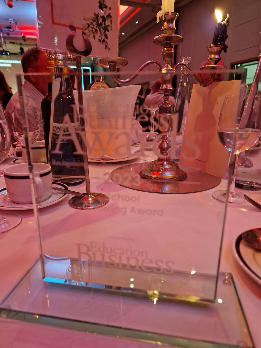 We did it!!!! We are now the School Business Award winners for School Catering Award 2023 !!!!
I want to congratulate all the other shortlisted schools as they have done an amazing  work towards their catering provisions