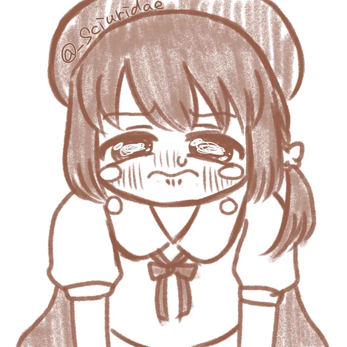 #まどマギ版真剣深夜の創作60分一本勝負 お題【涙】  ※いろ灯 「お姉さまぁっわたくしのことが一番好きだって言ってよぉ……!!」
