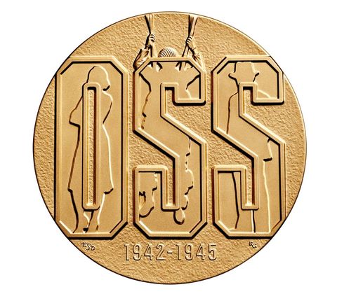 osssociety's tweet photo. The OSS Society held a ceremony on Capitol Hill last week to commemorate the 79th anniversary of D-Day and to honor our allies who took part in the invasion. We presented replicas of the OSS Congressional Gold Medal to honor their nations' armed forces who fought on D-Day. https://t.co/HKnsGZS1n3