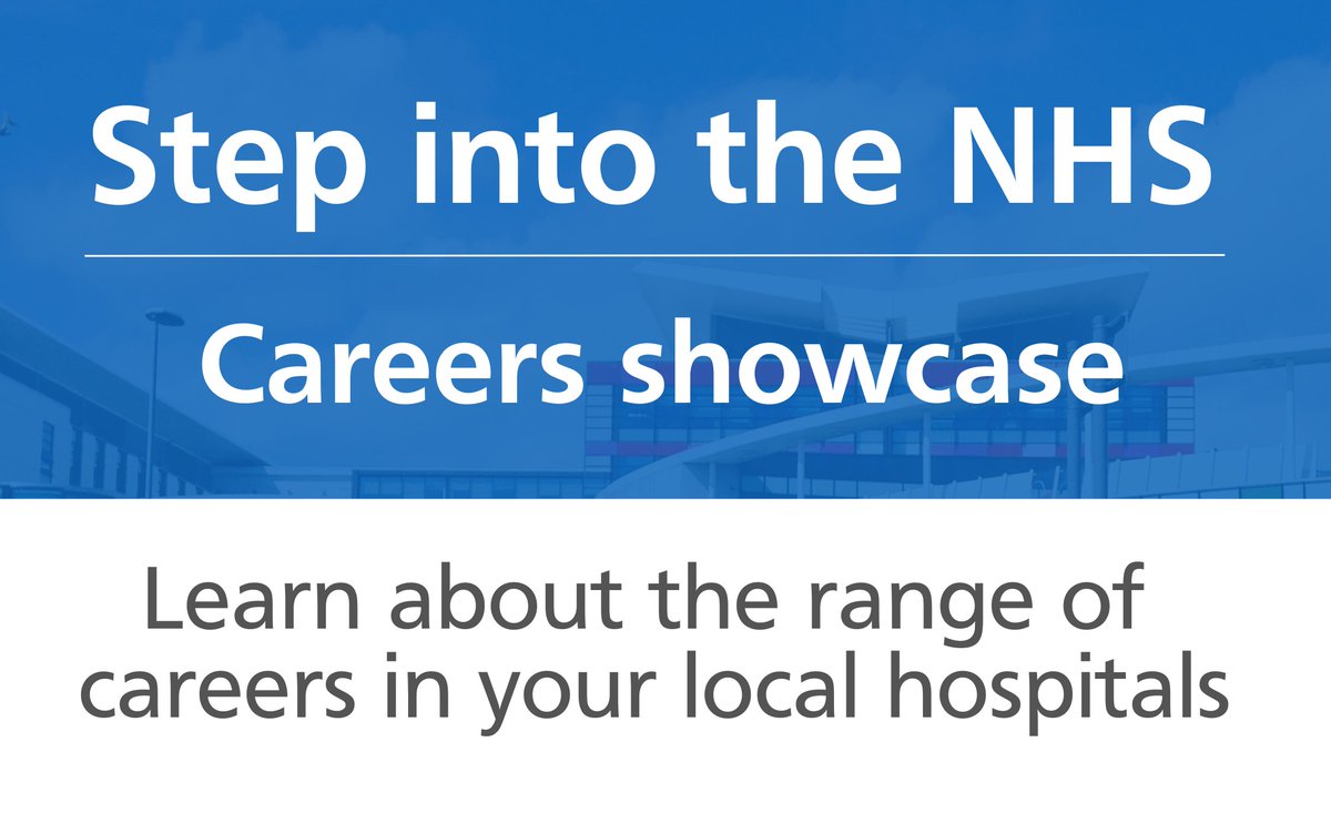 🚨 On June 20, we will be showcasing the range of careers available at Sherwood Forest Hospitals. 

Visitors can come along to King's Mill Hospital to discover over 350 different career opportunities. 

Register and find out more: eventbrite.co.uk/e/step-into-th…