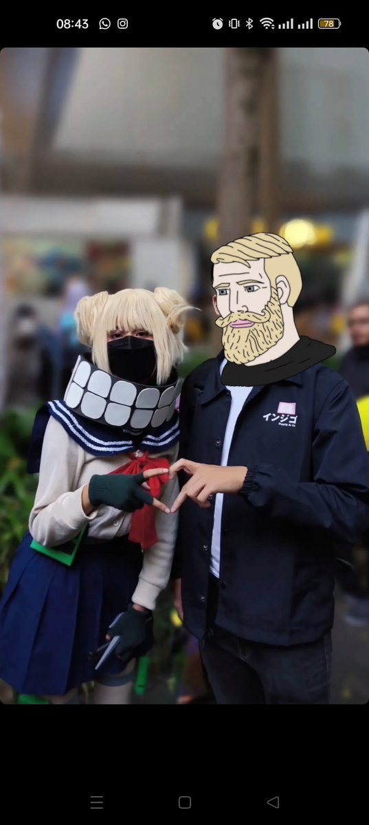 Monno_toon's tweet photo. Himiko Toga kearifan lokal guys🙌
Udah lama ga baca manga my hero academia. Terus liat cosplayernya langsung pen baca arc deku vs AFO,Otsu buat teteh cosplayernya🙌
Jan lupa cek IG kkaknya, ada di gambar aku cantumin ignya
#myheroacademia #bokunohero #himikotoga #toga #cosplayer https://t.co/qsVJaVfUUM