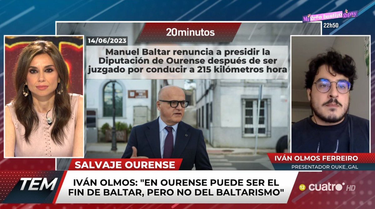 ‼️ @olmosferreiro conecta con @todoesmentiratv para explicar a situación política en Ourense trala renuncia de @ManuelBaltar a presidir a @DeputacionOU 

👇👇👇