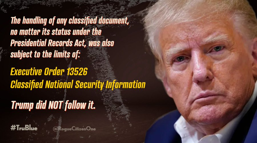 TruBlueIssues's tweet photo. Trump's FALSE Presidential Records Act Claims
#TruBlue Issue Graphics https://t.co/3G1hgec0ay