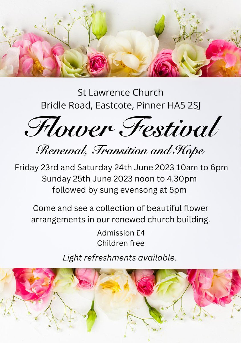SLE_Church's tweet photo. Our church building has been completely refurbished and is now a stunning #venue for #community use as well as for worship. If you’d like to see the transformation, why not come along to our #flowerfestival? #communityspace  #eastcote #hillingdon #hillingdonhour https://t.co/2ySGVycSdN