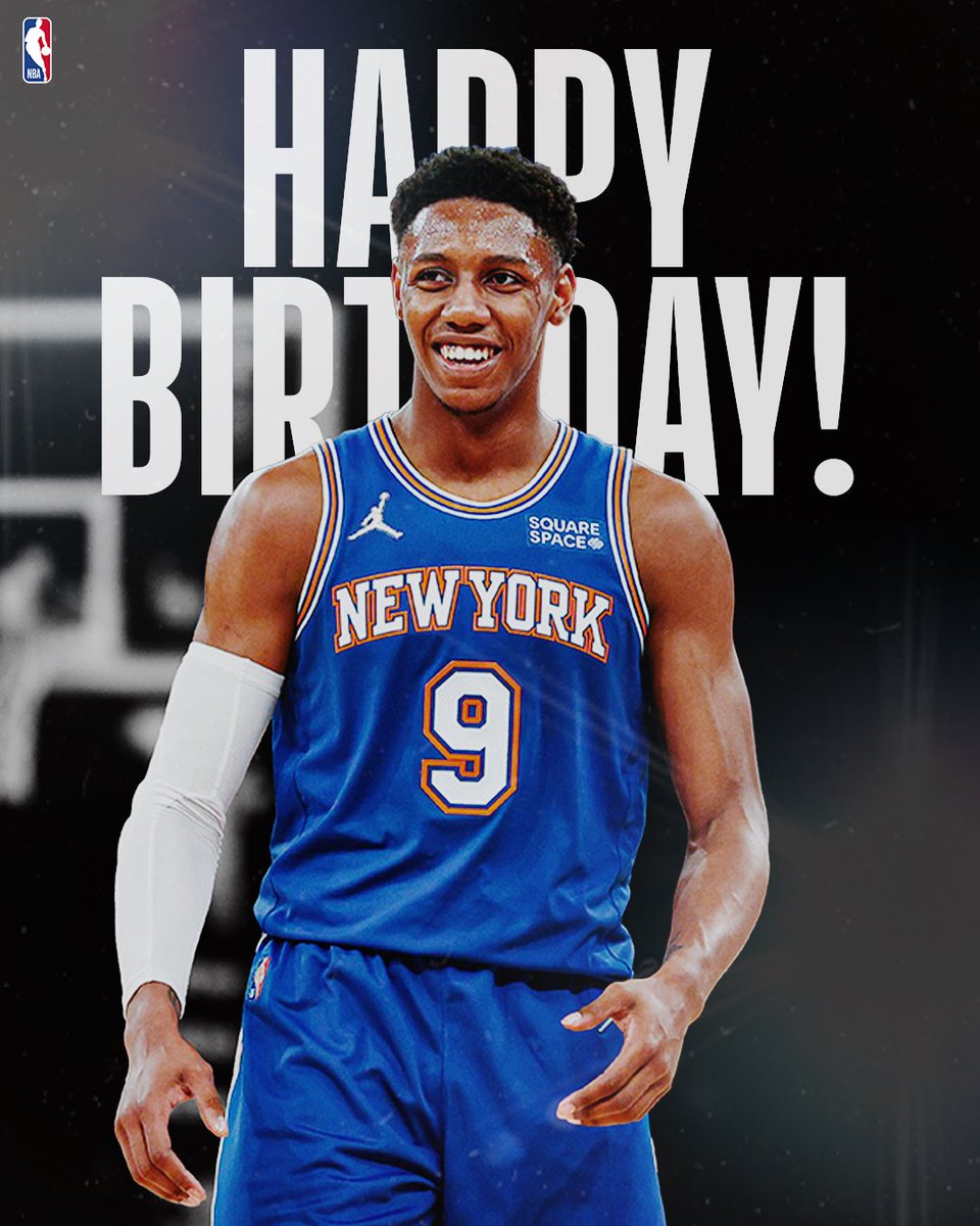 Happy 23rd Birthday, @RjBarrett6! 🇨🇦🎉

@nyknicks | #NewYorkForever