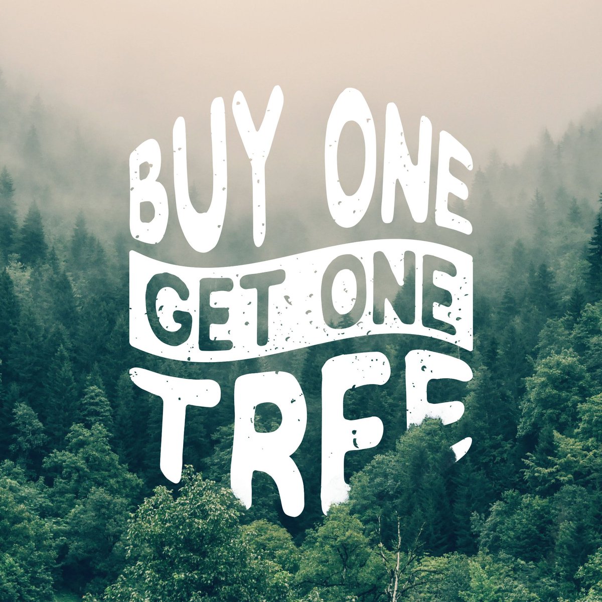 Buy One, Get One Tree!

For every order at ethicallyqueer.com this weekend a tree will be planted. 9am Friday til Midnight Sunday.

#trees #buyonegetonetree #sustainabilitygoals #sustainable #recycle #renewables