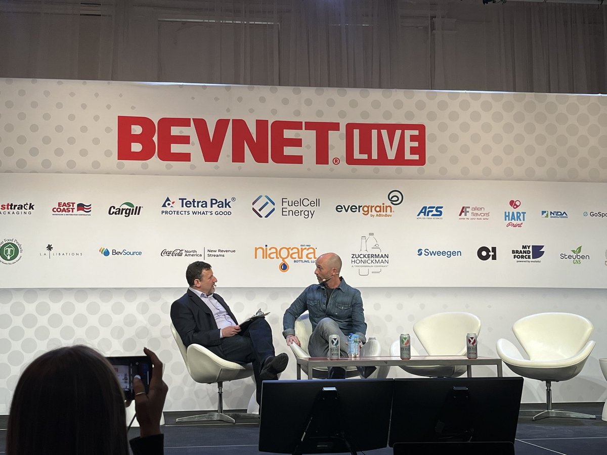 LaurenESchram's tweet image. At #bevnetlive, @VitaCoco’s Mike Kirban says this week they launched coconut cold brew with @BluestoneLane.

@BevNET