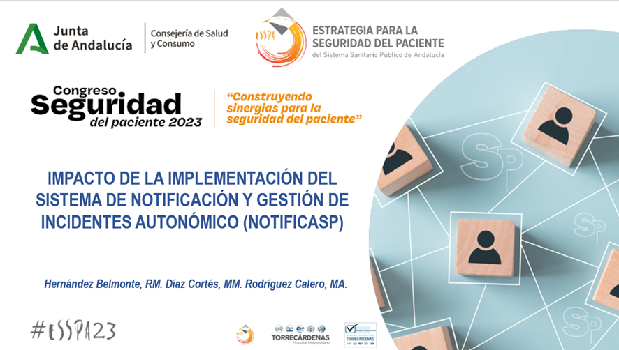 practicaseguras's tweet photo. 🔛#ESSPA23 MESA DE #COMUNICACIONES ORALES 1
🔶IMPACTO DE LA IMPLEMENTACIÓN DEL SISTEMA DE NOTIFICACIÓN Y GESTIÓN DE INCIDENTES AUTONÓMICO #NOTIFICASP
#SegPac
@TorrecardenasHU https://t.co/q2xOepHKcf