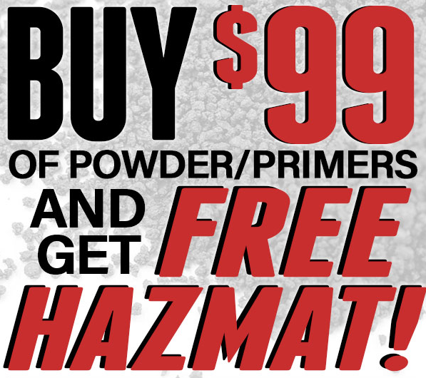 MidsouthShooter's tweet photo. Last chance for #free #hazmat on qualifying orders of #powder and #primers

Ends tonight!

#loadyourown #reload #2a #ammunition #midsouthshooters #stockup #cci #remington #cheddite #fiocchi #hodgdon #winchester #accurate ***NO SALES THROUGH SOCIAL MEDIA*** https://t.co/bTcVqBvxLn