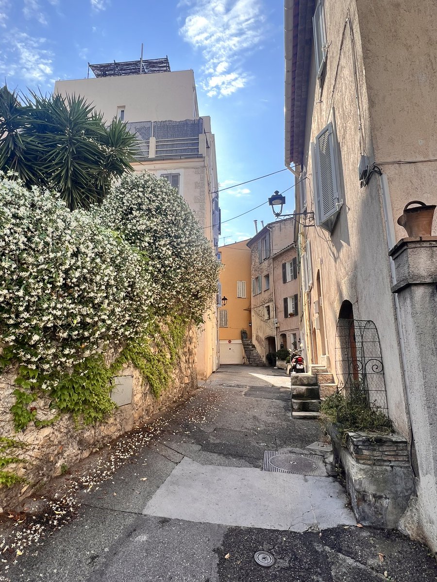 Dans une ruelle du vieux cannet #lecannet #CotedAzurFrance @LeCannetVille @VisitCotedazur