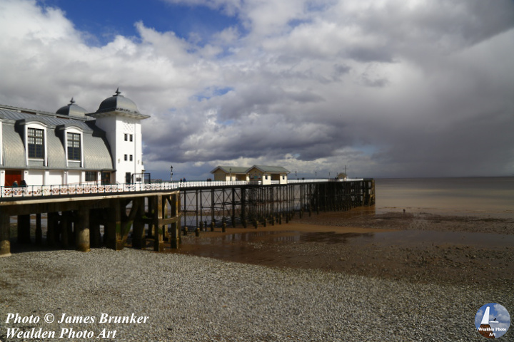 The lovely restored Victorian #pier at #Penarth, South #Wales, available as #prints and on #gifts here FREE SHIPPING in UK:  lens2print.co.uk/imageview.asp?… 
#AYearForArt #BuyIntoArt #Glamorgan #coastal #seaside #landmarks #WelshWednesday