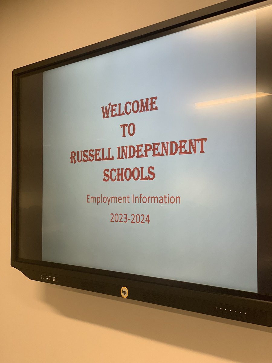 russellind's tweet photo. New teacher orientation is happening this morning at RISD! 🍎 

#WeAreRussell https://t.co/Gh8dDa8XWC