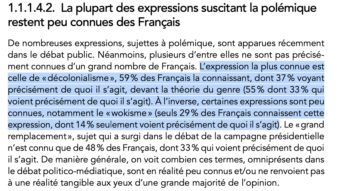 sebastiendurand's tweet photo. - Vous avez entendu parler de la théorie de genre ? Oui 55%
- Vous pouvez m'en parler ? Euh... 33% 

- Vous avez entendu parler du wokisme ? Oui 33%
- Vous pouvez m'en parler ? Euh... 14%
#ultracrépidarianisme
source : https://t.co/1gL9PboyaB https://t.co/vViUbAXlyi