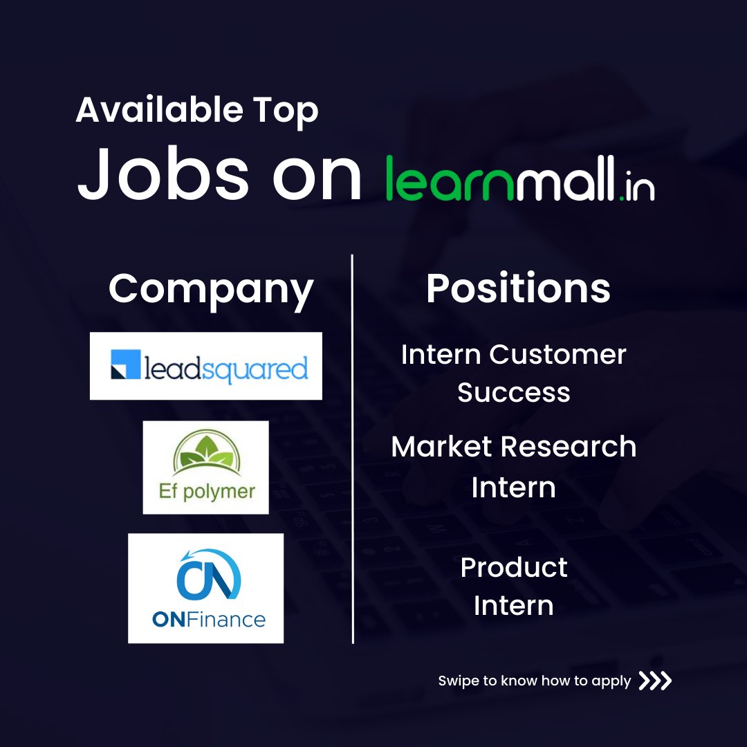 learnmall's tweet image. 1000's of latest in demand technology courses in 6+ languages > Get certified on course completion > Apply to too jobs by India's best employers.
#onlinelearning #javaprogramming #learnjavaonline #pythononlinetraining #reactonlinetraining