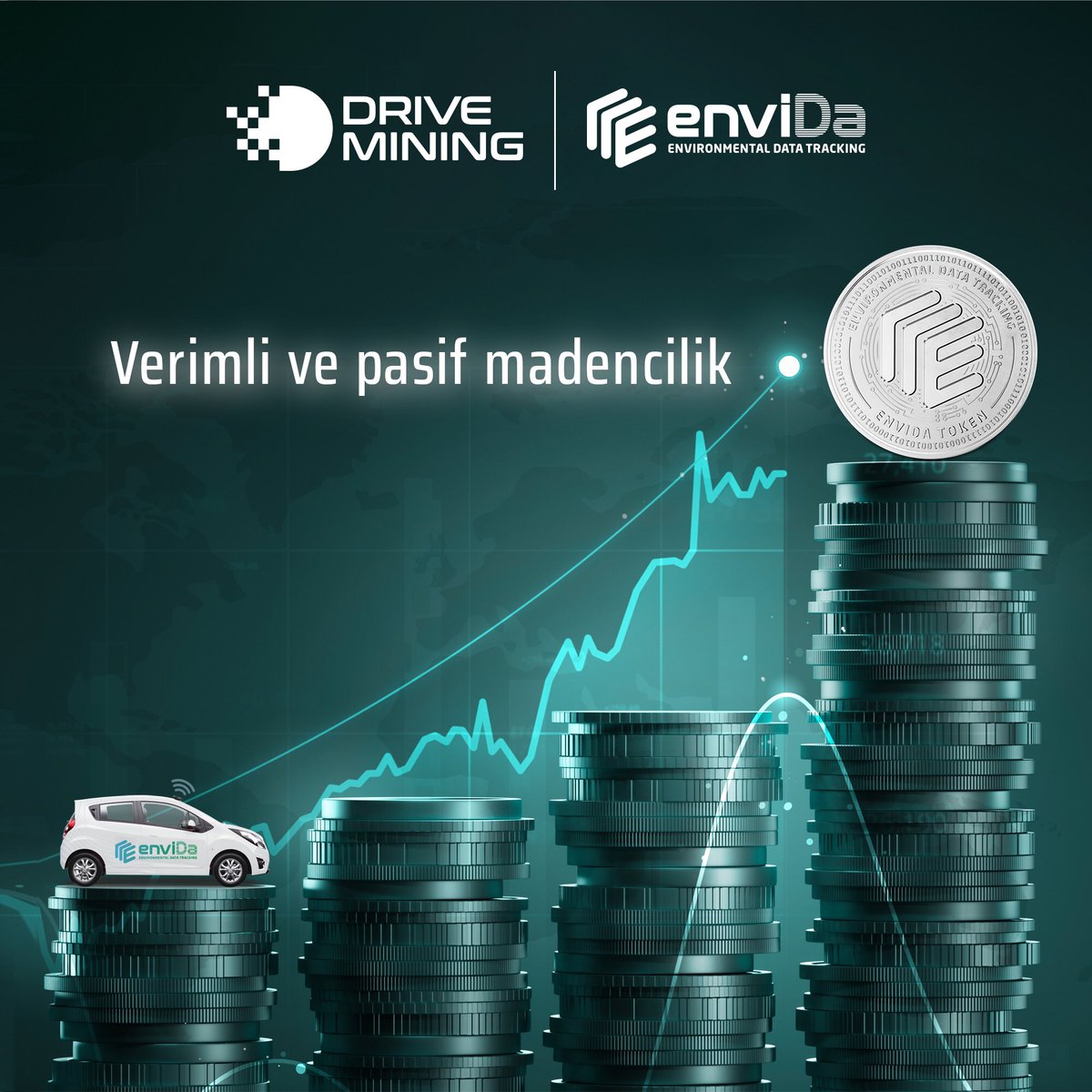 EnviDa, şirketlerden bireysel ev madencilerine kadar herkes için düşük maliyetle ve verimli pasif madenciliğin kapısını açıyor.

envidatoken.io / shop.drivemining.io

#DriveMining #EnviDa #environmental #data #tracking #Edat