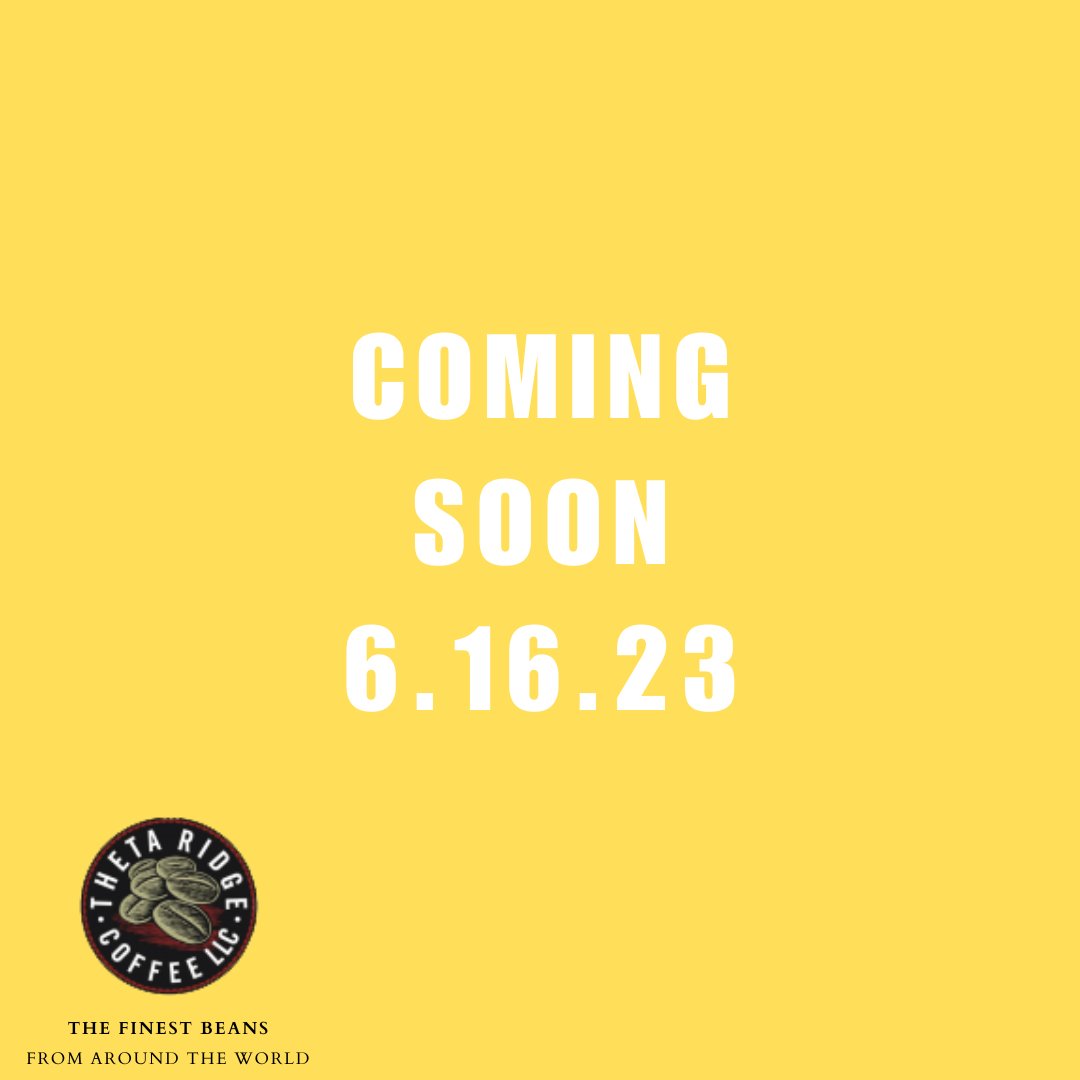 ThetaRidgeSB's tweet photo. Exciting news awaits you this Friday! Keep your eyes peeled for what's brewing at #thetaridgecoffee. Stay tuned for an announcement that's sure to perk up your day. https://t.co/uyrIHos7QV
