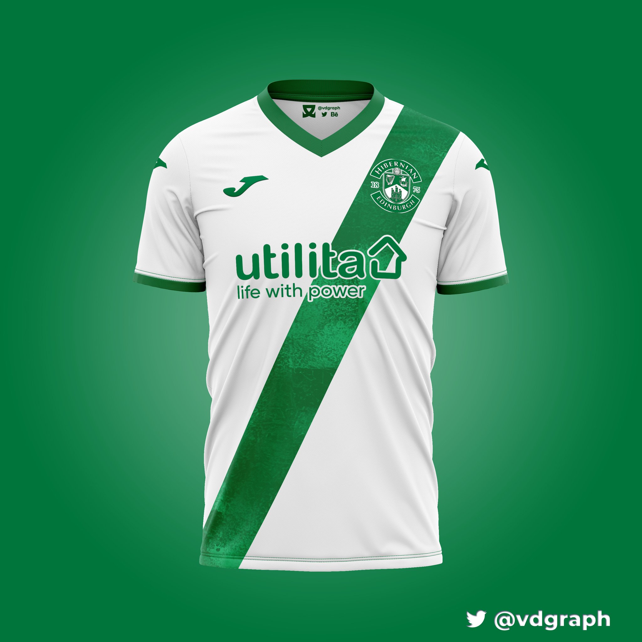 vdgraph on Twitter "Hibernian FC (Away Concept Kit) Follow vdgraph